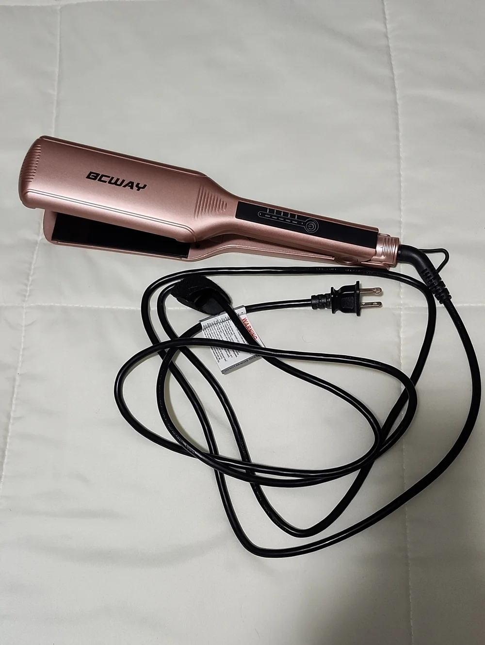 Rose Gold Hair Straightener - Ceramic Flat Iron